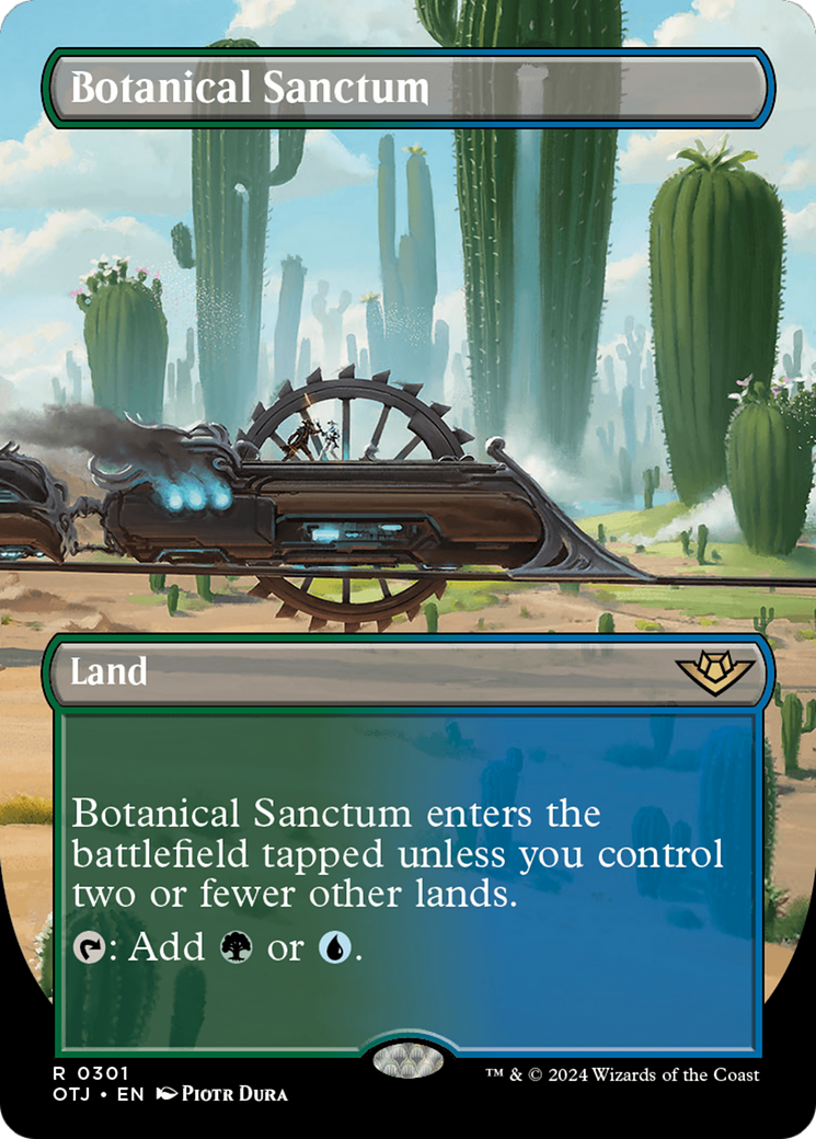 Botanical Sanctum (Borderless) [Outlaws of Thunder Junction] | Pegasus Games WI