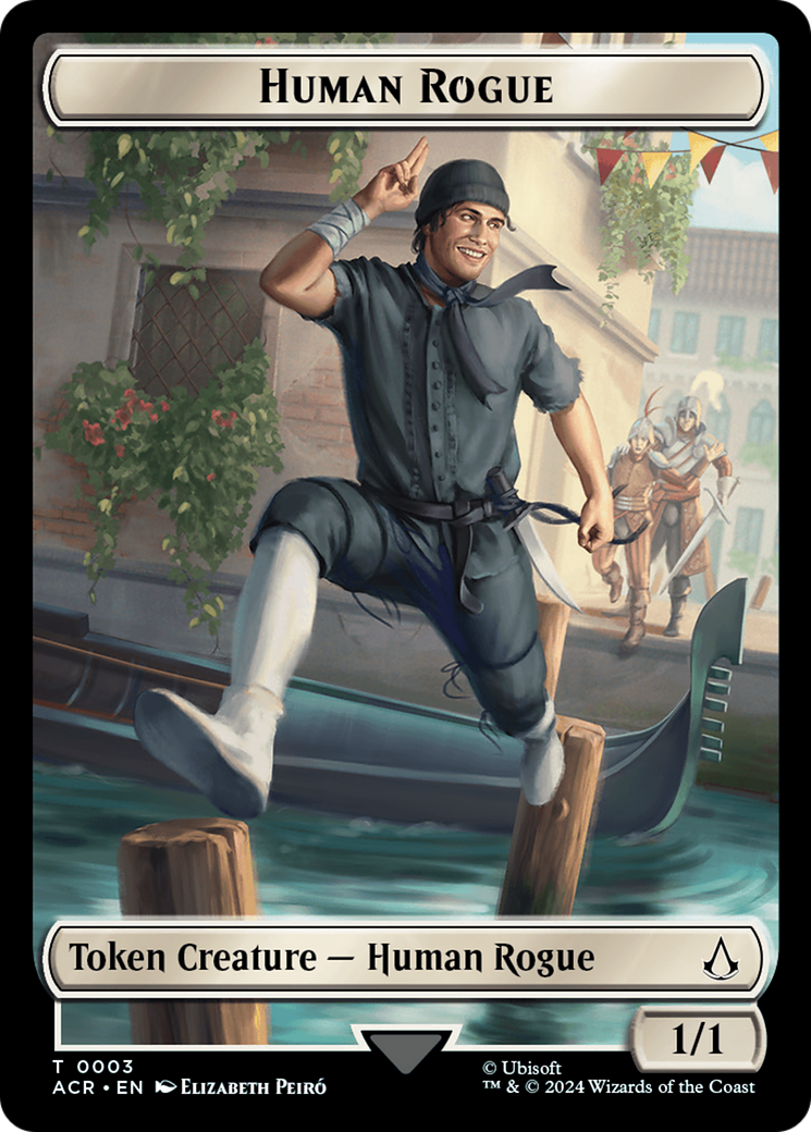 Human Rogue Token [Assassin's Creed Tokens] | Pegasus Games WI