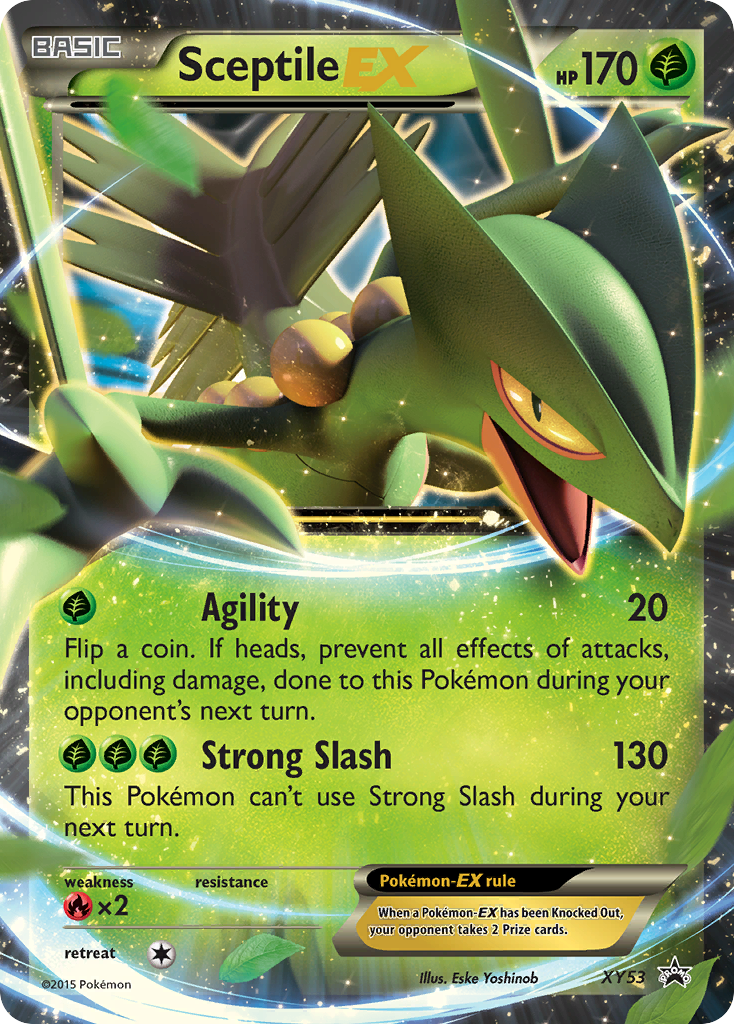 Sceptile EX (XY53) [XY: Black Star Promos] | Pegasus Games WI