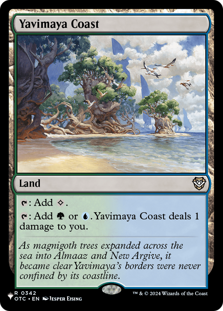 Yavimaya Coast (OTC) [The List] | Pegasus Games WI