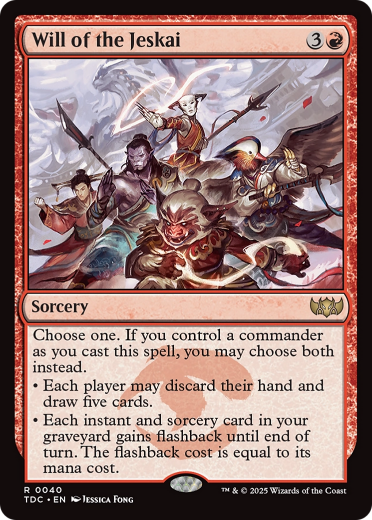 Will of the Jeskai [Tarkir: Dragonstorm Commander] | Pegasus Games WI