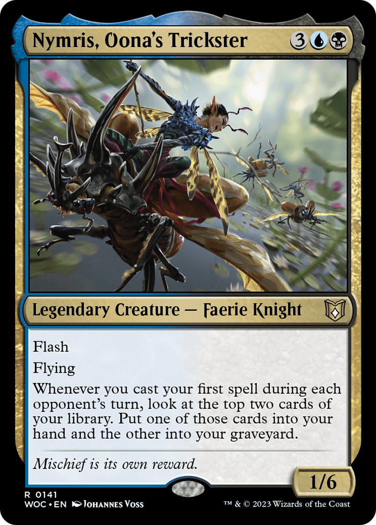 Nymris, Oona's Trickster [Wilds of Eldraine Commander] | Pegasus Games WI
