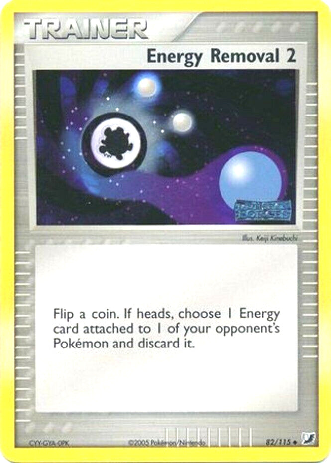 Energy Removal 2 (82/115) (Stamped) [EX: Unseen Forces] | Pegasus Games WI