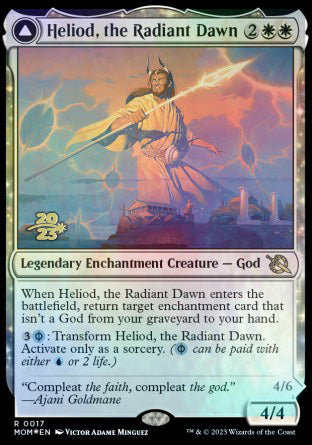 Heliod, the Radiant Dawn // Heliod, the Warped Eclipse [March of the Machine Prerelease Promos] | Pegasus Games WI