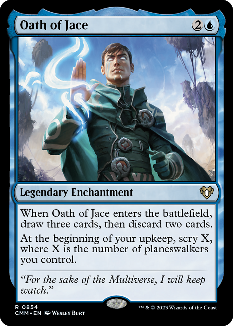 Oath of Jace [Commander Masters] | Pegasus Games WI