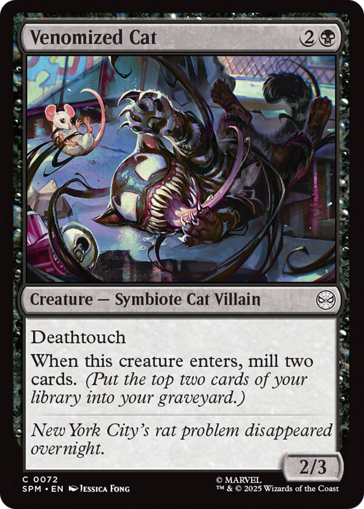 Venomized Cat [Marvel's Spider-Man] | Pegasus Games WI