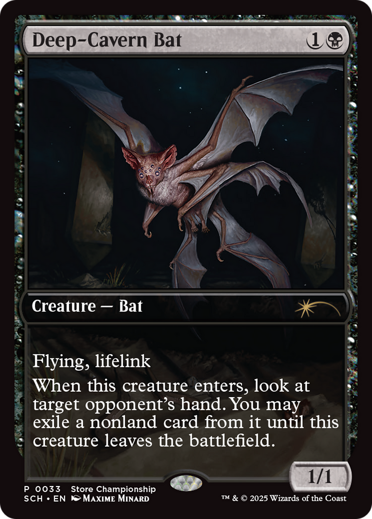 Deep-Cavern Bat [Store Championships 2025] | Pegasus Games WI