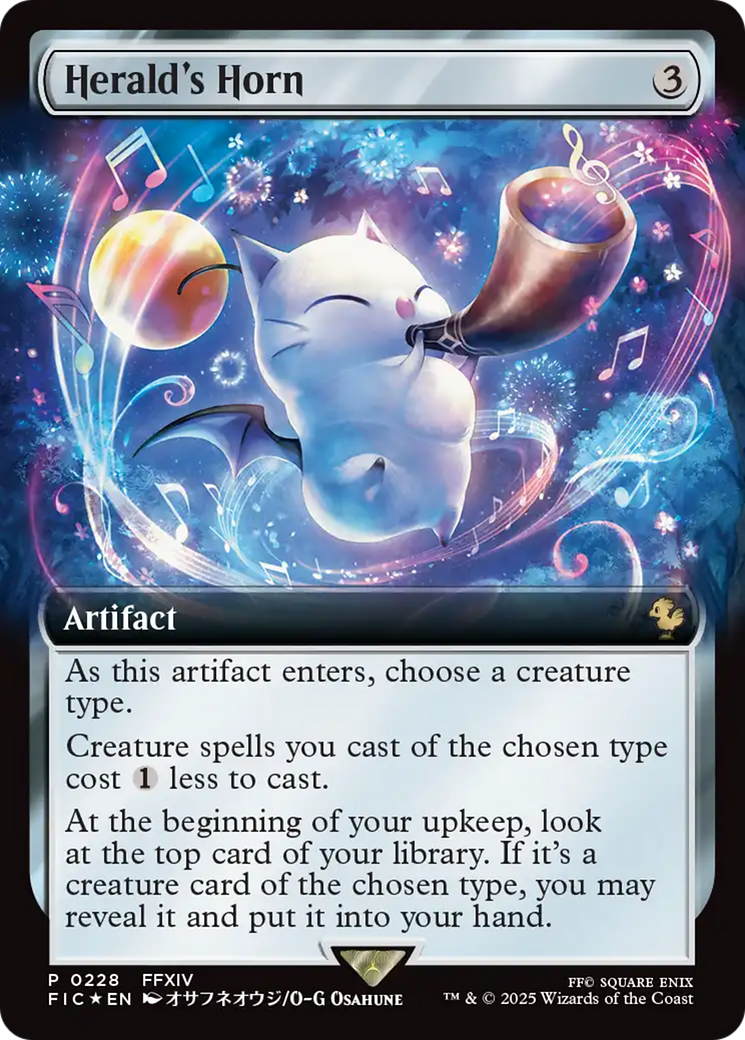 Herald's Horn (Extended Art) [FINAL FANTASY Promos] | Pegasus Games WI