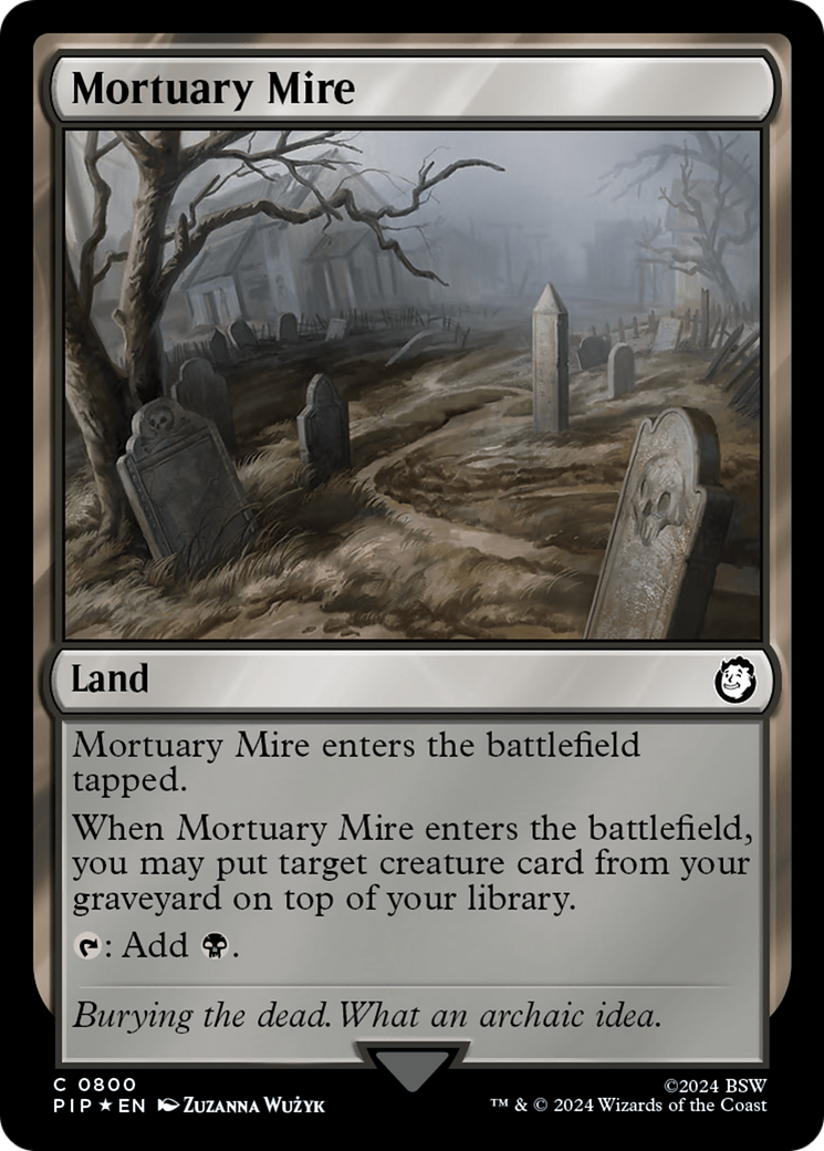 Mortuary Mire (Surge Foil) [Fallout] | Pegasus Games WI