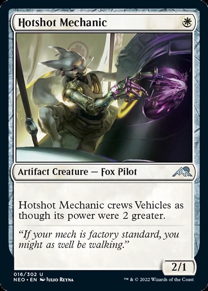 Hotshot Mechanic [Kamigawa: Neon Dynasty] | Pegasus Games WI