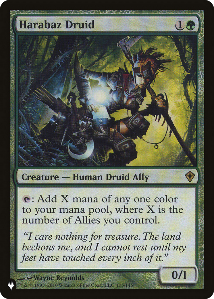 Harabaz Druid (WWK) [The List] | Pegasus Games WI