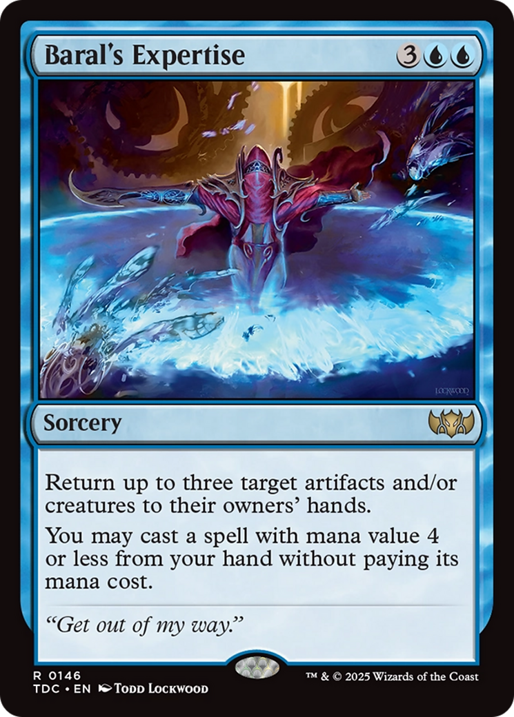 Baral's Expertise [Tarkir: Dragonstorm Commander] | Pegasus Games WI