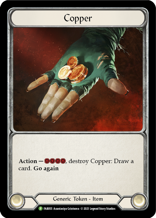 Copper [FAB055] (Promo)  Cold Foil | Pegasus Games WI