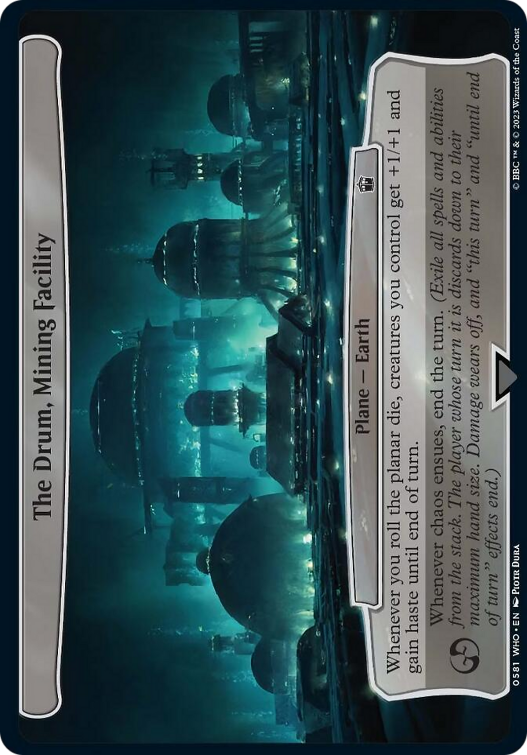The Drum, Mining Facility [Doctor Who] | Pegasus Games WI