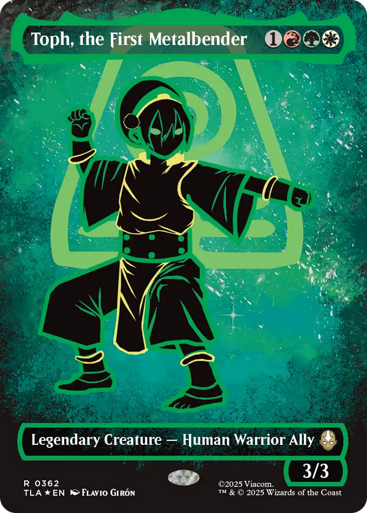 Toph, the First Metalbender (Borderless Battle Pose) [Avatar: The Last Airbender] | Pegasus Games WI