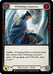 Whelming Gustwave (Blue) [U-WTR112] (Welcome to Rathe Unlimited)  Unlimited Rainbow Foil | Pegasus Games WI