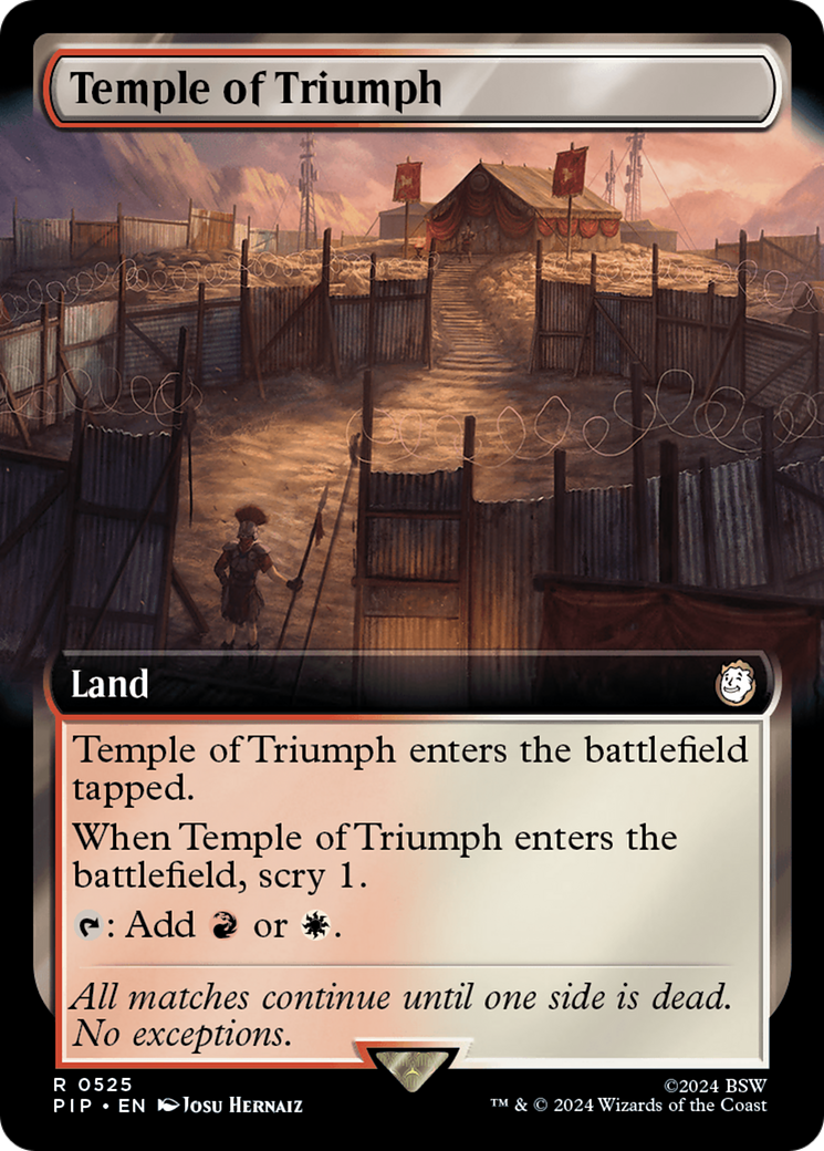 Temple of Triumph (Extended Art) [Fallout] | Pegasus Games WI