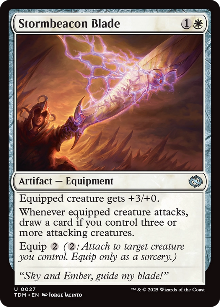 Stormbeacon Blade [Tarkir: Dragonstorm] | Pegasus Games WI