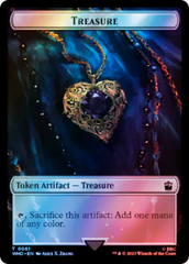 Soldier // Treasure (0061) Double-Sided Token (Surge Foil) [Doctor Who Tokens] | Pegasus Games WI