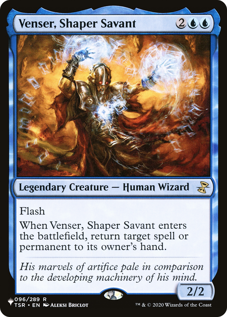 Venser, Shaper Savant [The List] | Pegasus Games WI