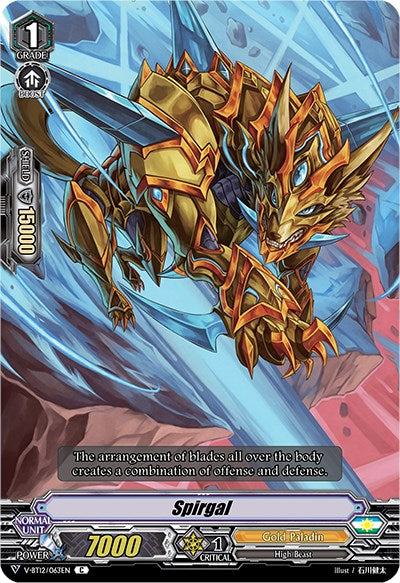 Spirgal (V-BT12/063EN) [Divine Lightning Radiance] | Pegasus Games WI