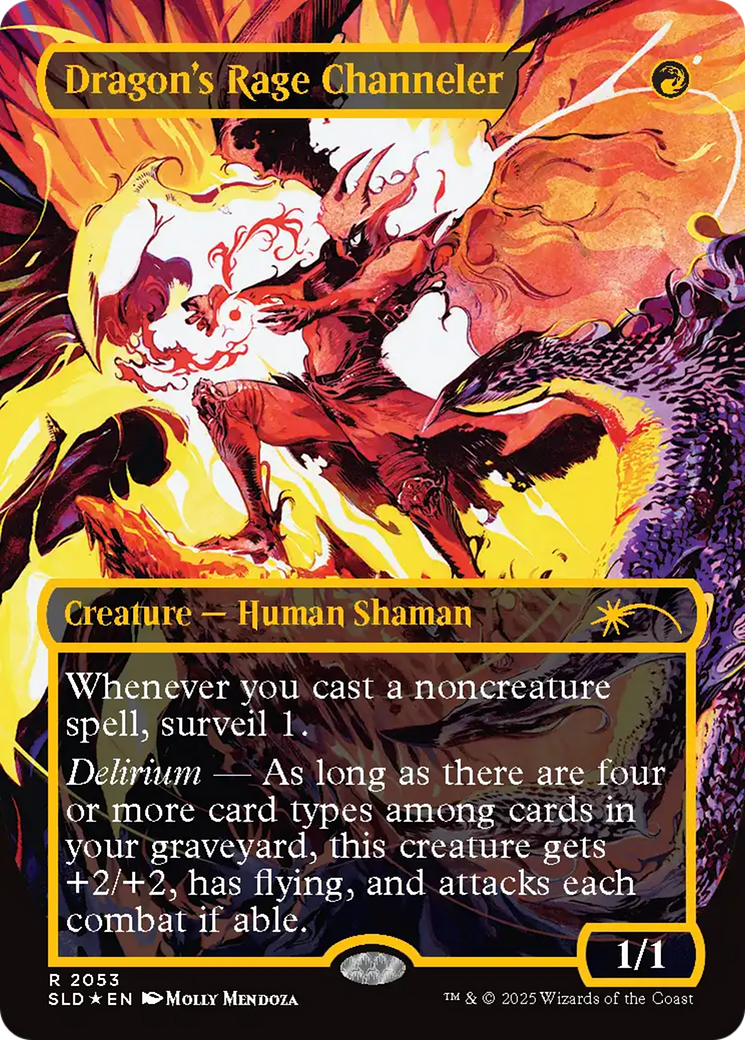 Dragon's Rage Channeler (2053) (Raised Foil) [Secret Lair Drop Series] | Pegasus Games WI