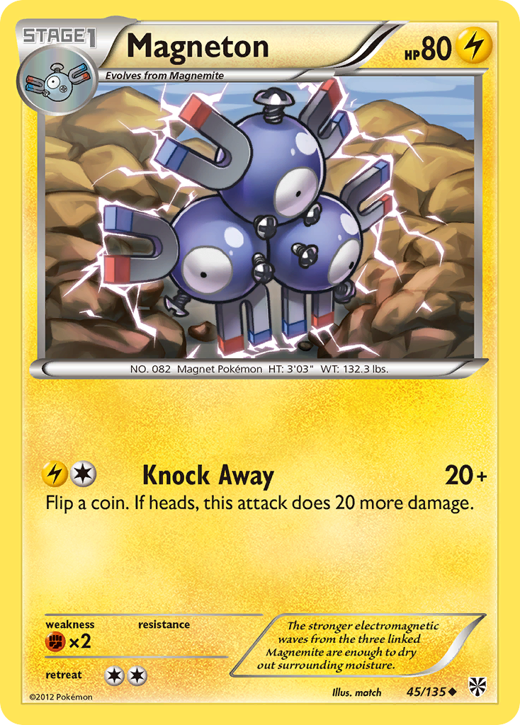 Magneton (45/135) [Black & White: Plasma Storm] | Pegasus Games WI