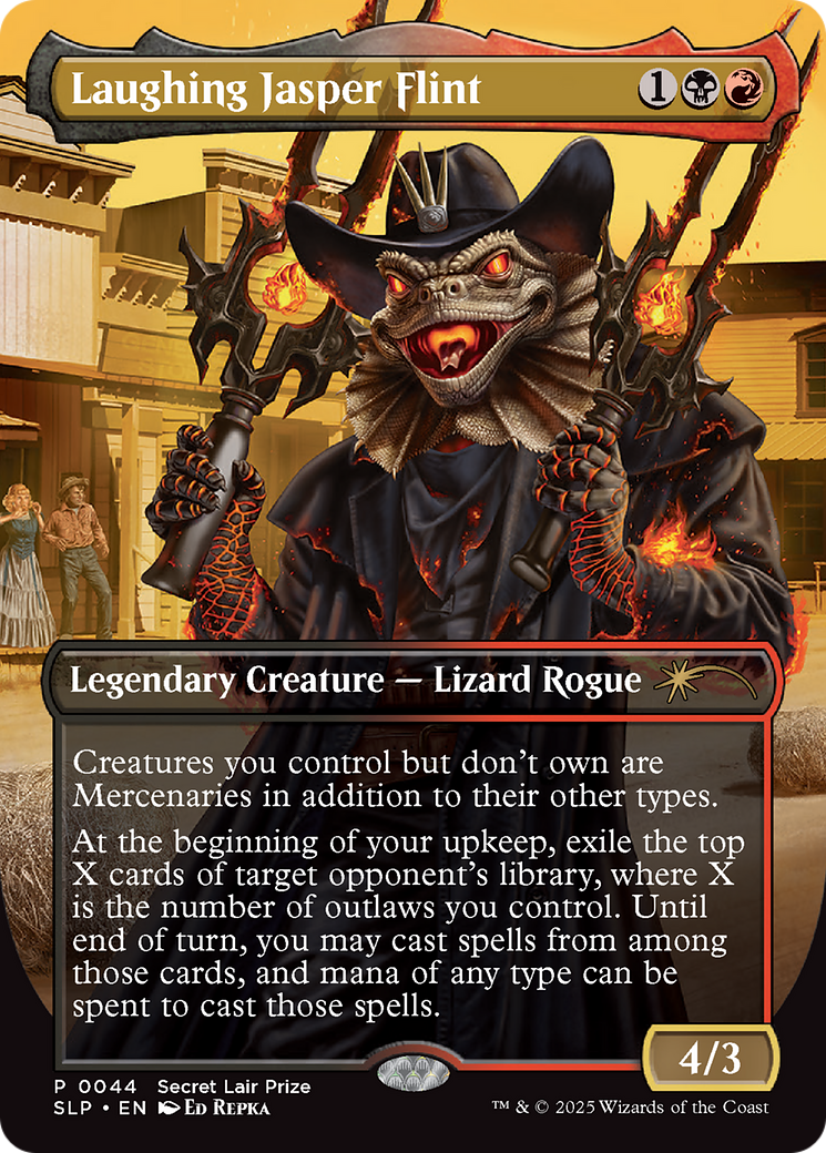 Laughing Jasper Flint [Secret Lair Showdown] | Pegasus Games WI