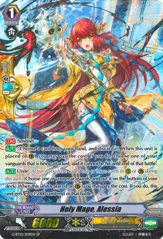 Holy Mage, Alessia (G-BT10/S09EN) [Raging Clash of the Blade Fangs] | Pegasus Games WI