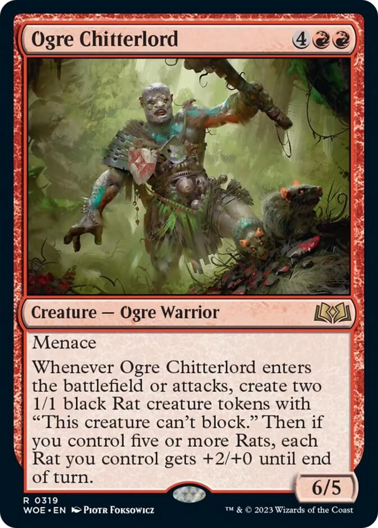 Ogre Chitterlord [Wilds of Eldraine] | Pegasus Games WI