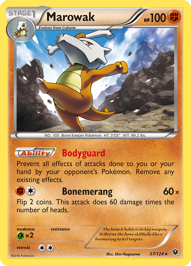 Marowak (37/124) [XY: Fates Collide] | Pegasus Games WI