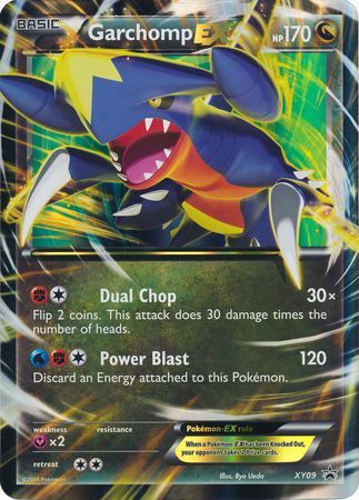 Garchomp EX (XY09) (Jumbo Card) [XY: Black Star Promos] | Pegasus Games WI