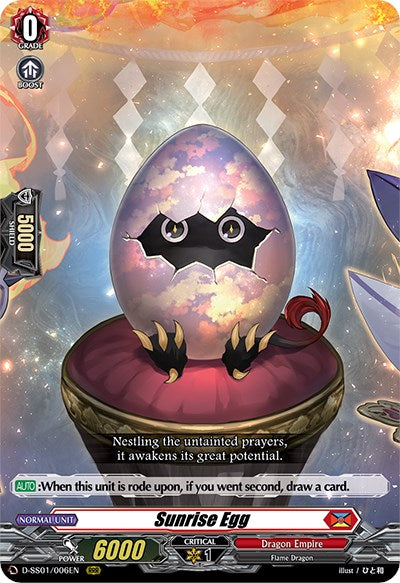 Sunrise Egg (D-SS01/006EN) [Festival Collection 2021] | Pegasus Games WI