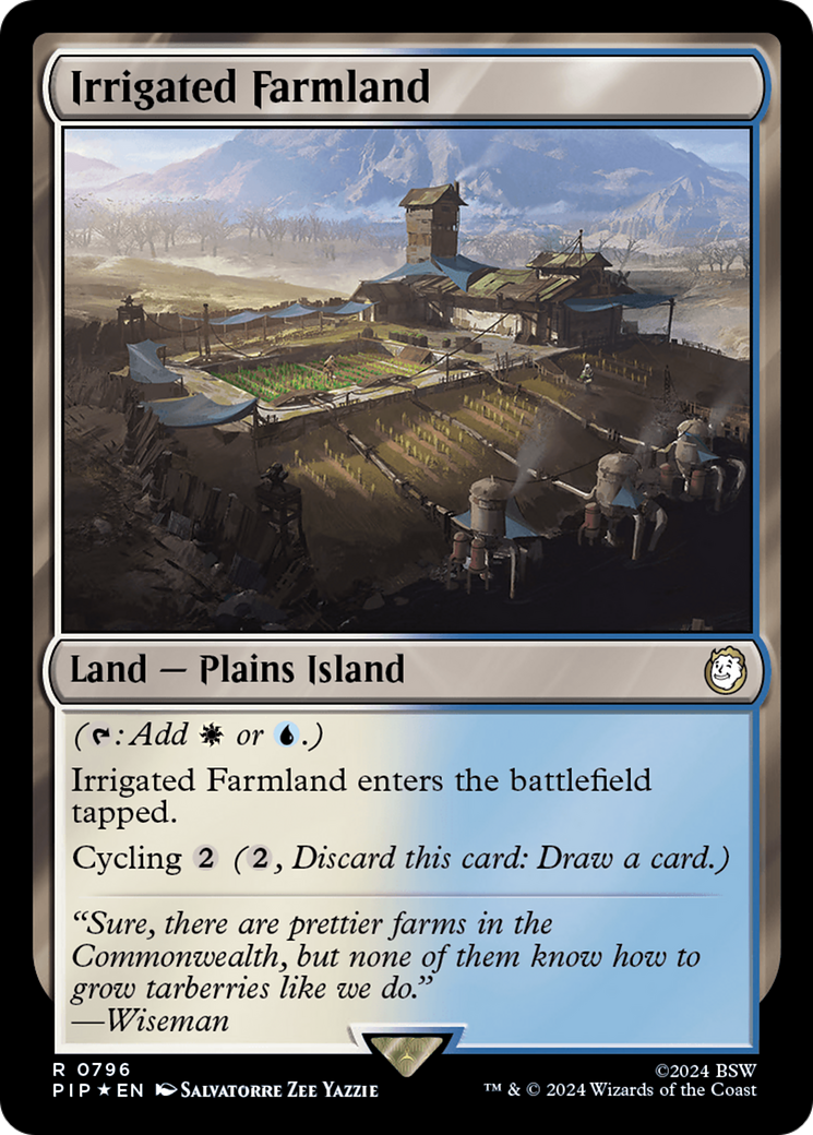 Irrigated Farmland (Surge Foil) [Fallout] | Pegasus Games WI