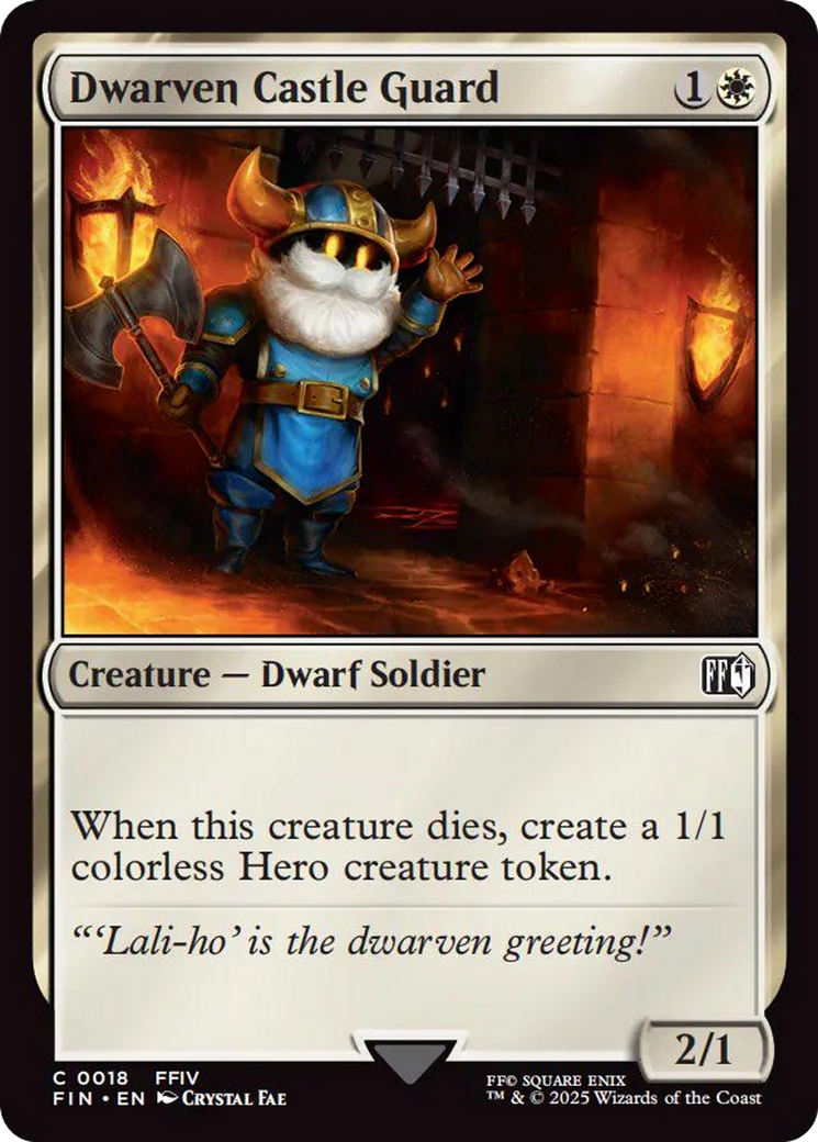 Dwarven Castle Guard [FINAL FANTASY] | Pegasus Games WI