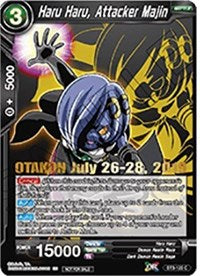 Haru Haru, Attacker Majin (OTAKON 2019) (BT3-120_PR) [Promotion Cards] | Pegasus Games WI