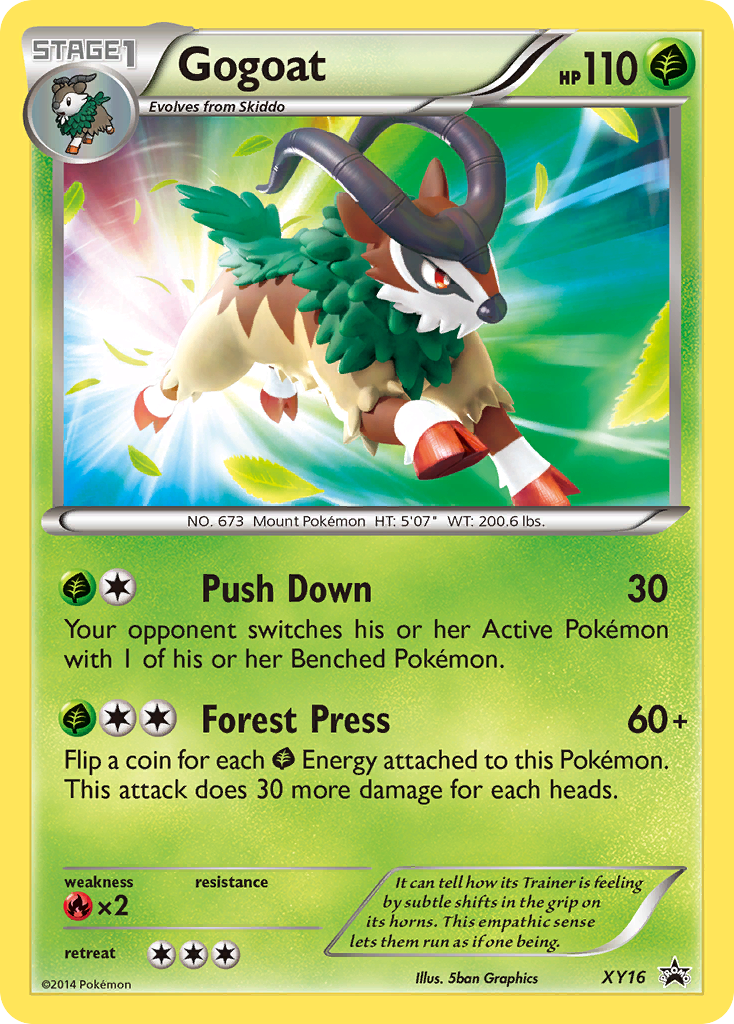 Gogoat (XY16) [XY: Black Star Promos] | Pegasus Games WI