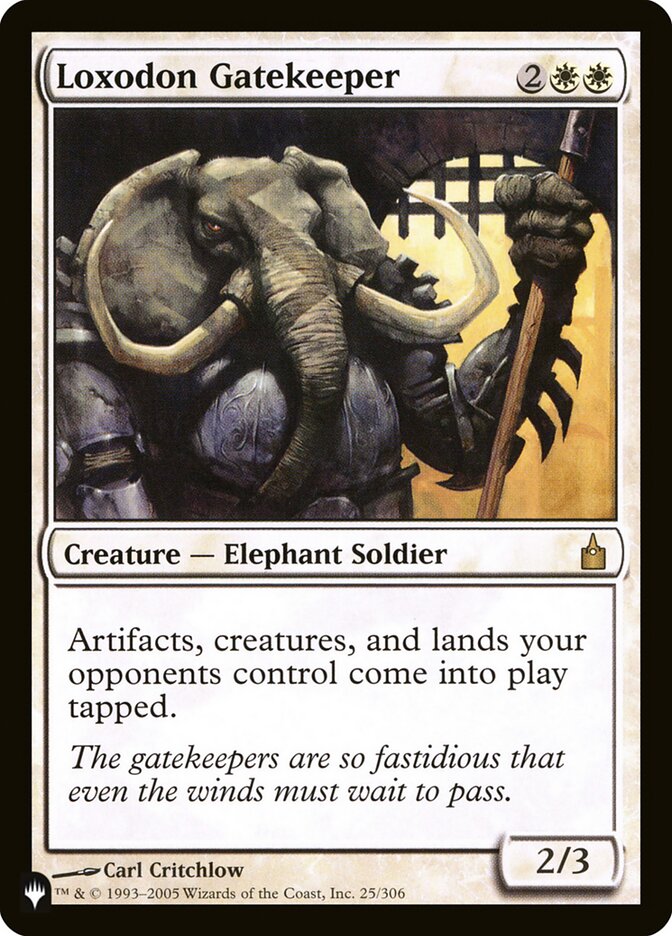 Loxodon Gatekeeper [The List] | Pegasus Games WI