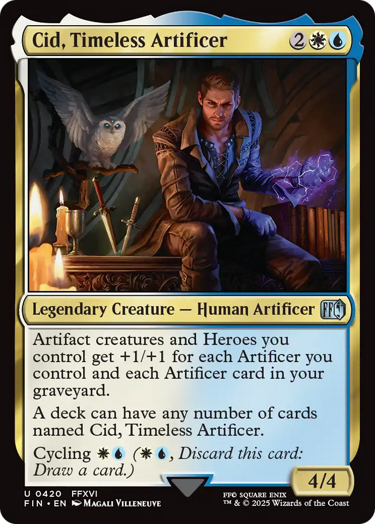 Cid, Timeless Artificer (0420) [FINAL FANTASY] | Pegasus Games WI