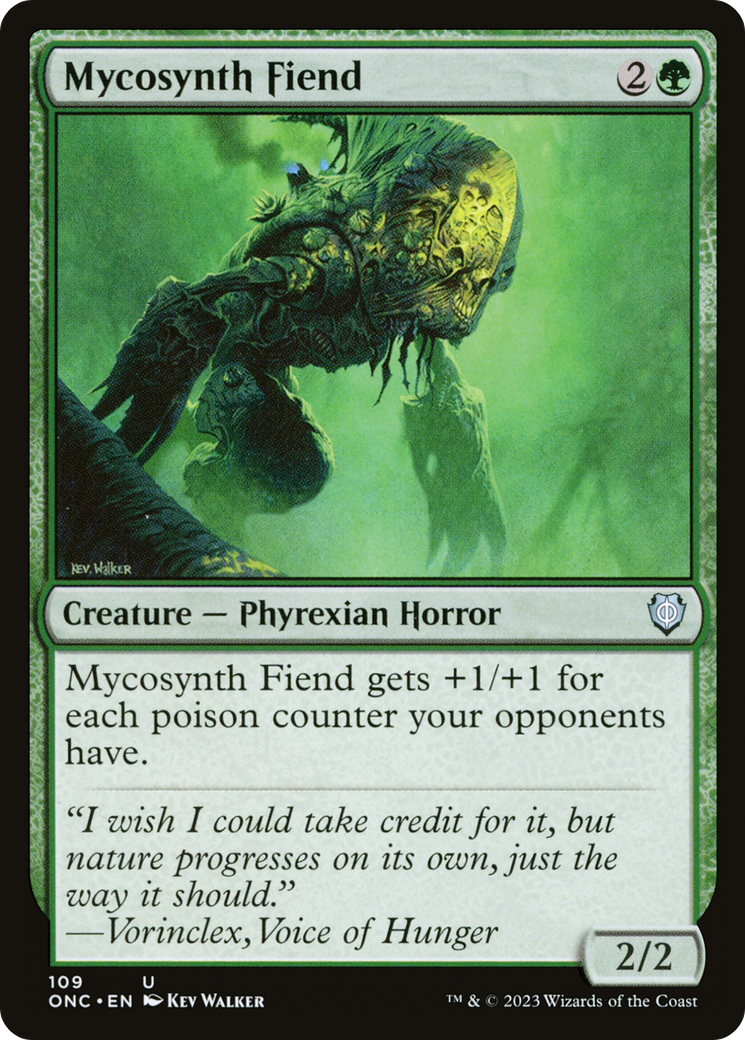 Mycosynth Fiend [Phyrexia: All Will Be One Commander] | Pegasus Games WI