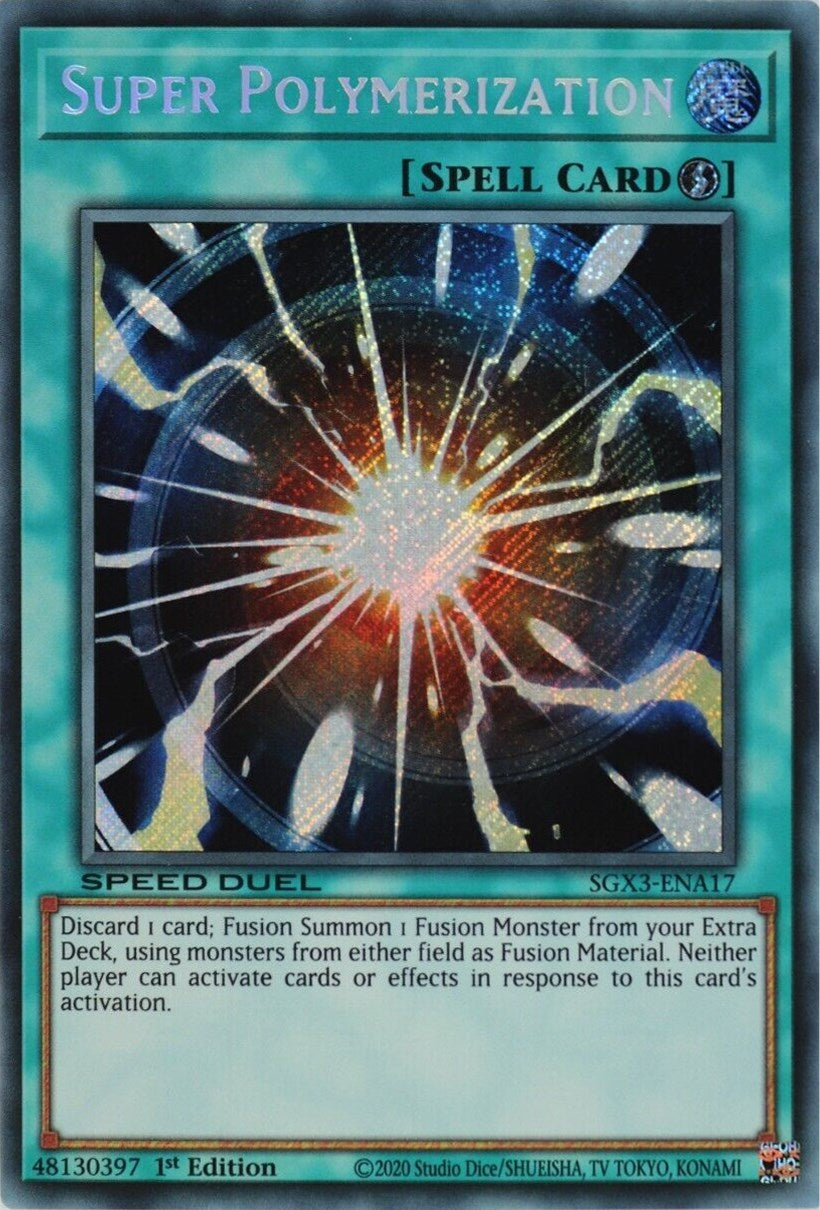 Super Polymerization [SGX3-ENA17] Secret Rare | Pegasus Games WI