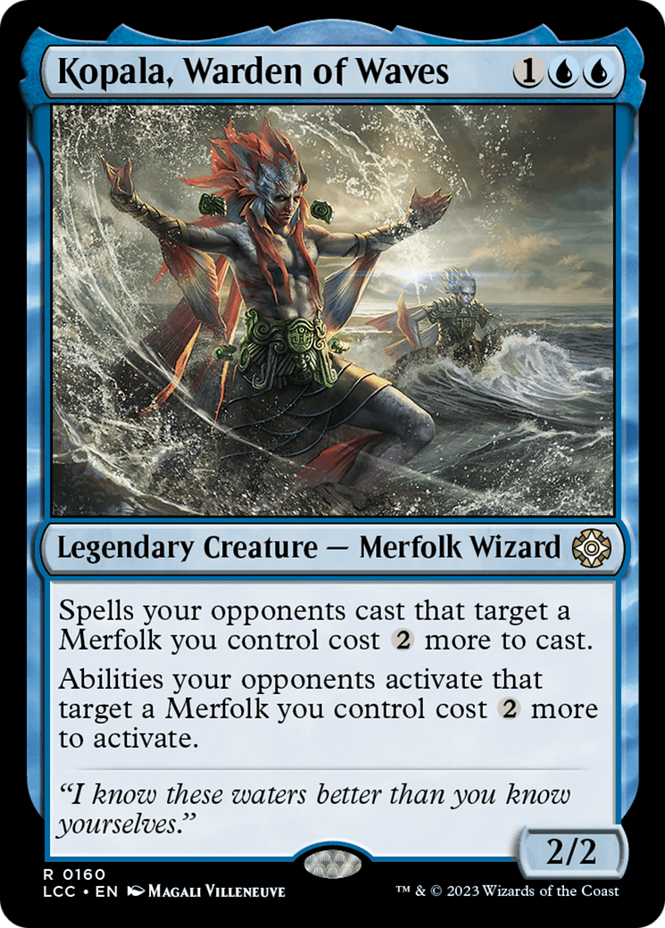 Kopala, Warden of Waves [The Lost Caverns of Ixalan Commander] | Pegasus Games WI