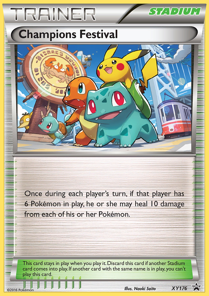 Champions Festival (XY176) [XY: Black Star Promos] | Pegasus Games WI