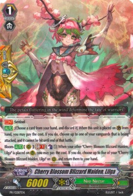Cherry Blossom Blizzard Maiden, Lilga (PR/0287EN) [Promo Cards] | Pegasus Games WI