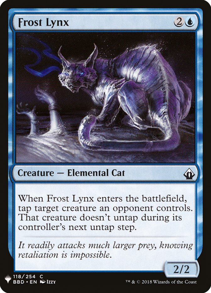 Frost Lynx [Mystery Booster] | Pegasus Games WI