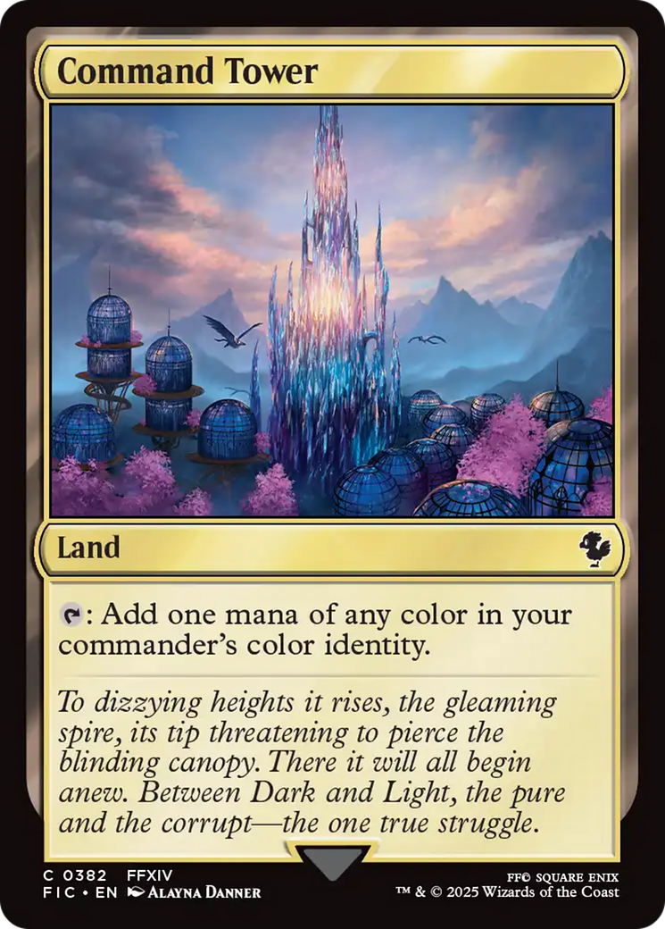Command Tower (0382) [FINAL FANTASY Commander] | Pegasus Games WI