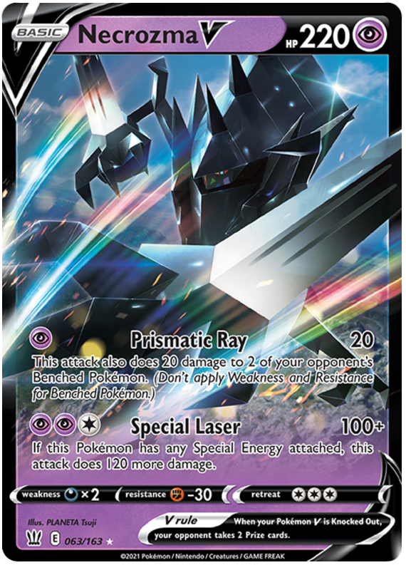 Necrozma V (063/163) [Sword & Shield: Battle Styles] | Pegasus Games WI