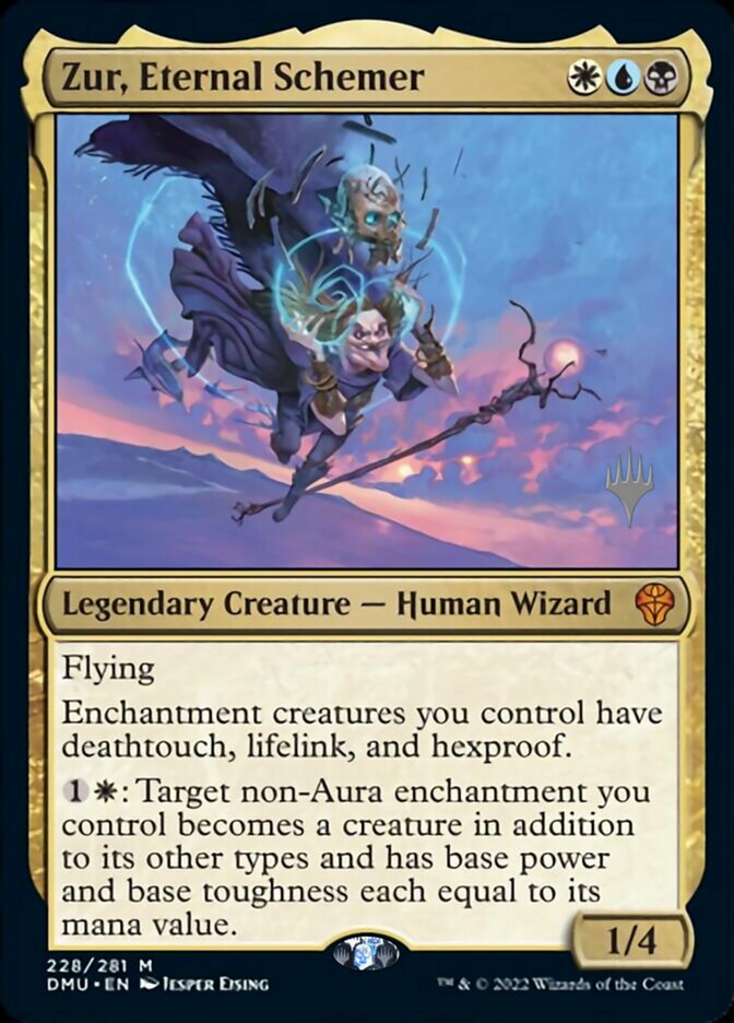 Zur, Eternal Schemer (Promo Pack) [Dominaria United Promos] | Pegasus Games WI