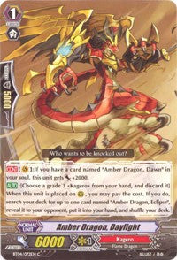 Amber Dragon, Daylight (BT04/072EN) [Eclipse of Illusionary Shadows] | Pegasus Games WI