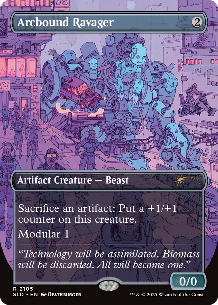 Arcbound Ravager (2105) (Galaxy Foil) [Secret Lair Drop Series] | Pegasus Games WI